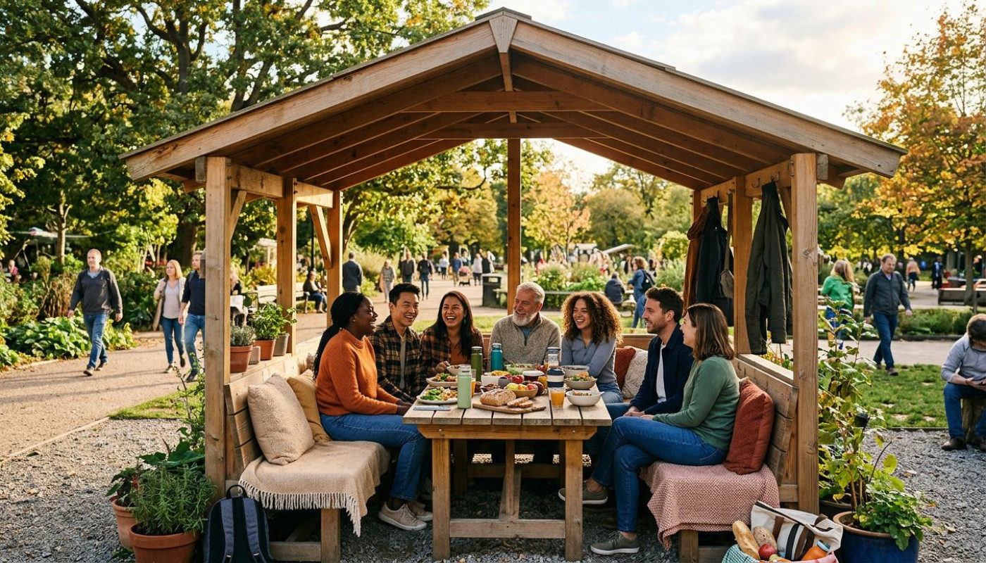 Pourquoi les abris transforment la convivialité des espaces publics